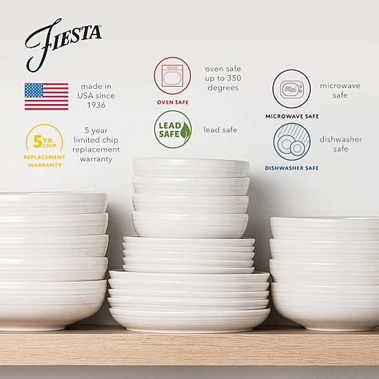 Fiesta Classic Rim 3-pc. Place Setting
