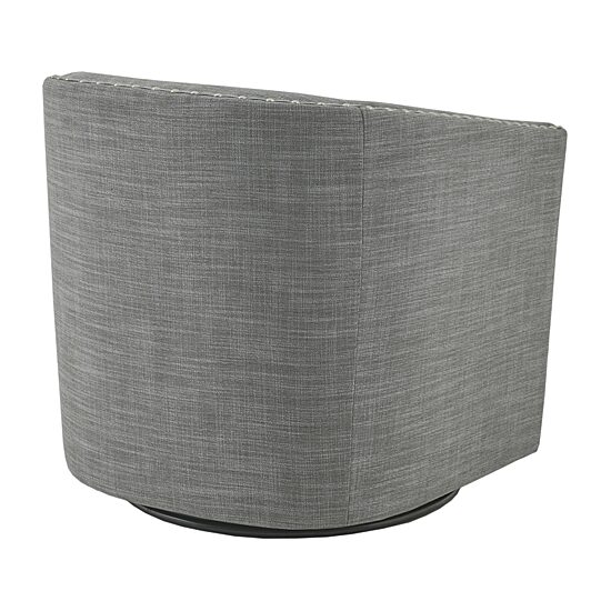 Madison Park Memo Living Room Collection Swivel Upholstered Armchair