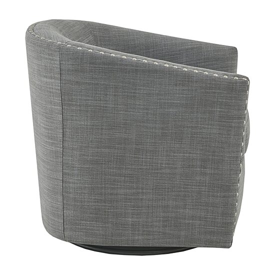 Madison Park Memo Living Room Collection Swivel Upholstered Armchair