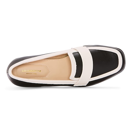 Liz Claiborne Jakey Womens Square Closed Toe Loafers