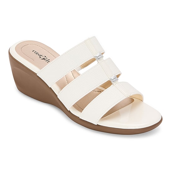 east 5th Womens Evergreen Heeled Sandals