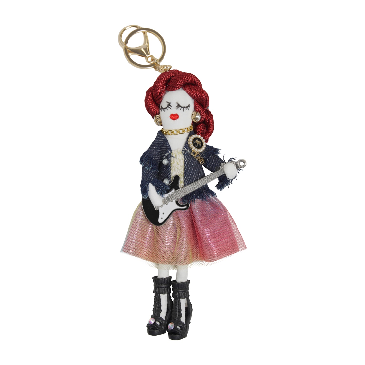 Collection Xiix Lady Guitar Bag Charm
