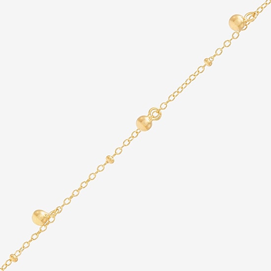 Womens 14K Gold Over Silver 2-pc. Necklace Set