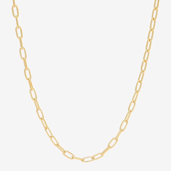 Womens 14K Gold Over Silver 2-pc. Necklace Set