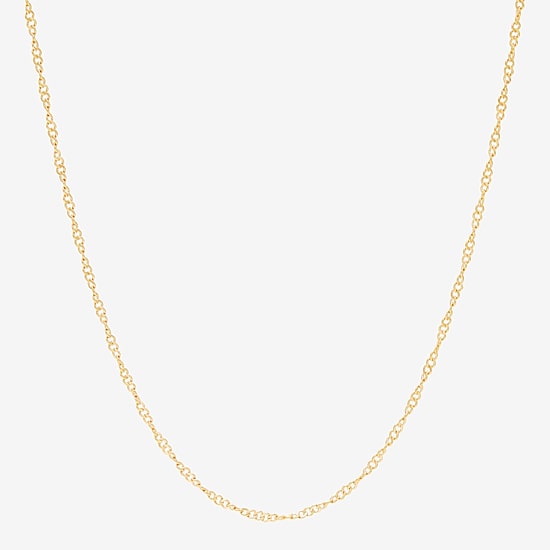 Womens 14K Gold Over Silver 2-pc. Necklace Set