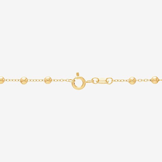 Womens 14K Gold Over Silver 2-pc. Necklace Set