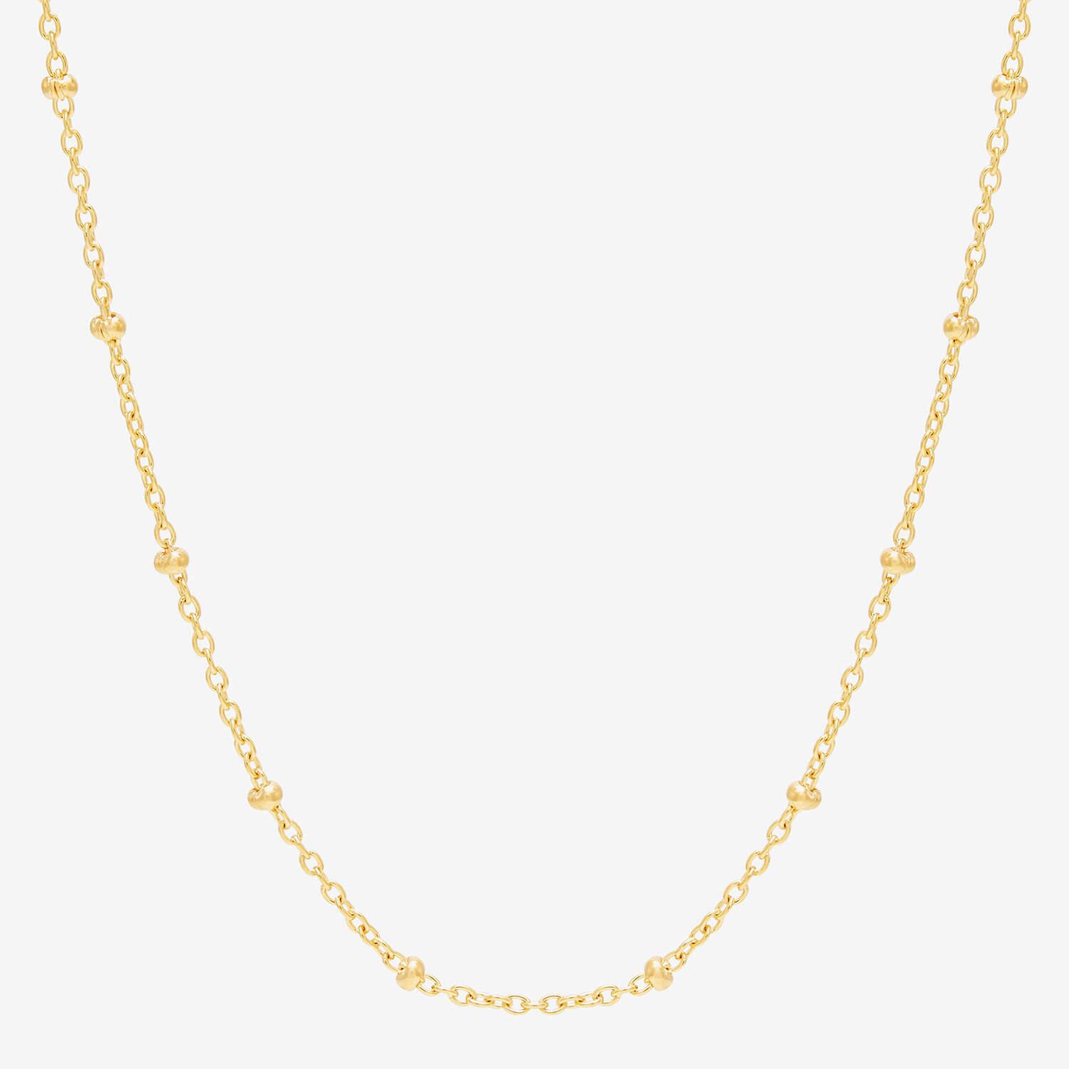 Womens 14K Gold Over Silver 2-pc. Necklace Set