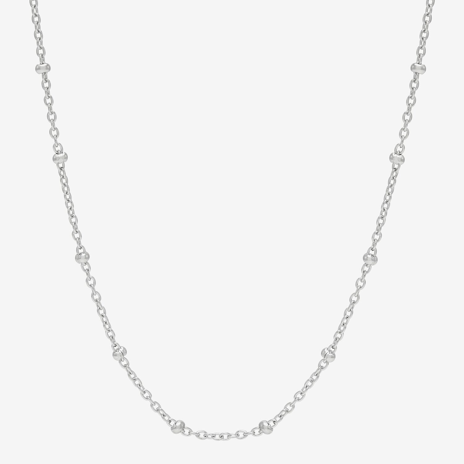 Womens Sterling Silver 2-pc. Necklace Set