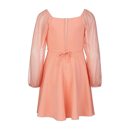 Speechless Big Kid Girls Long Sleeve Skater Dress