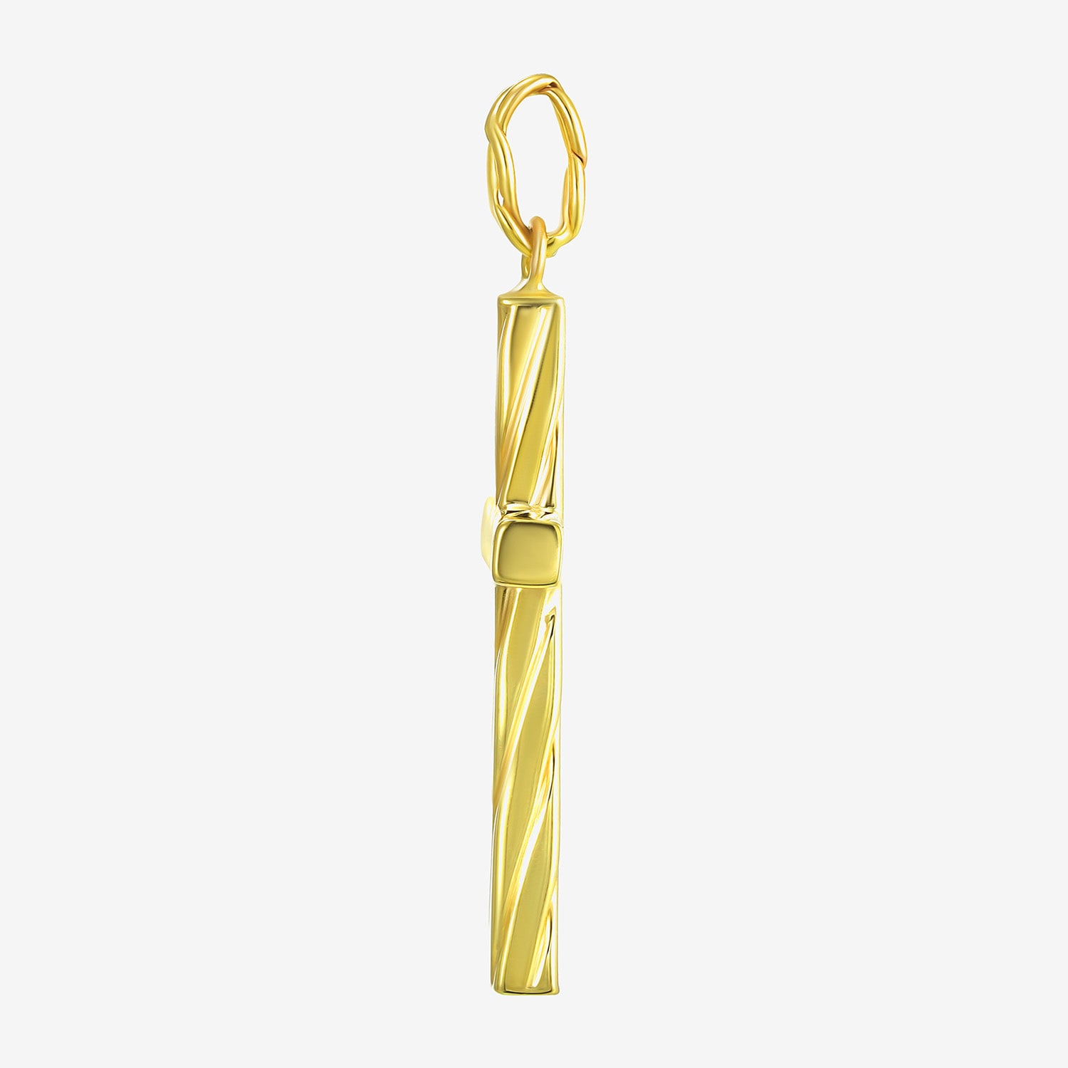 Cross Mens 10K Gold Cross Pendant