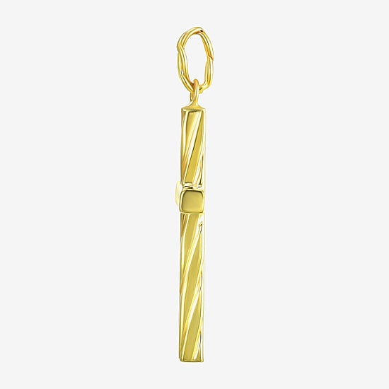 Cross Mens 10K Gold Cross Pendant