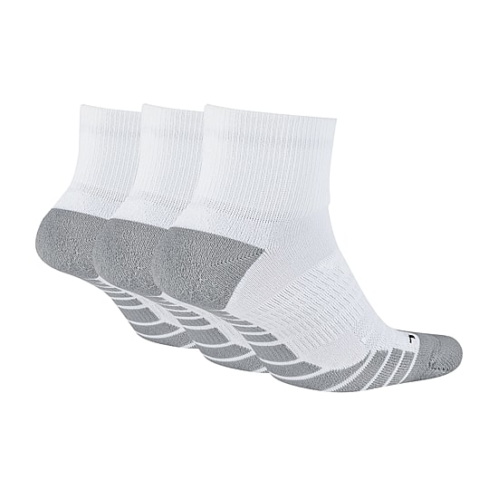 Nike Everyday Max Cushioned Unisex Adult Multi-Pack 3 Pair Quarter Ankle Socks