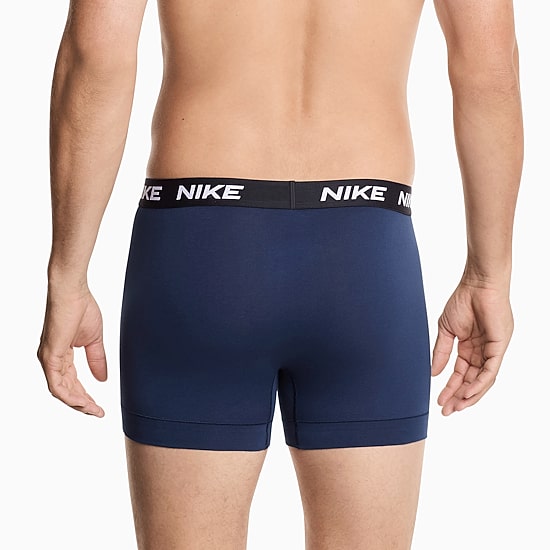 Nike All Day Cotton Stretch Mens 3 Pack Multi-Pack Stretch Fabric Trunks Ke1309-001