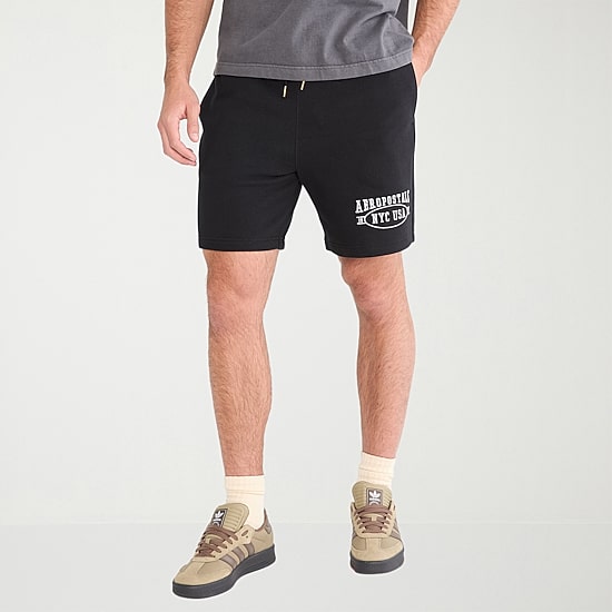 AEROPOSTALE Fleece Mens 7" Drawstring Waist Pull-On Short