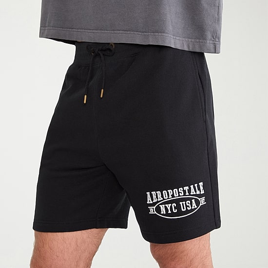 AEROPOSTALE Fleece Mens 7" Drawstring Waist Pull-On Short