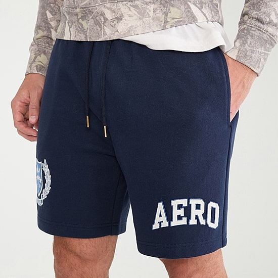 AEROPOSTALE Fleece Mens 7" Drawstring Waist Pull-On Short