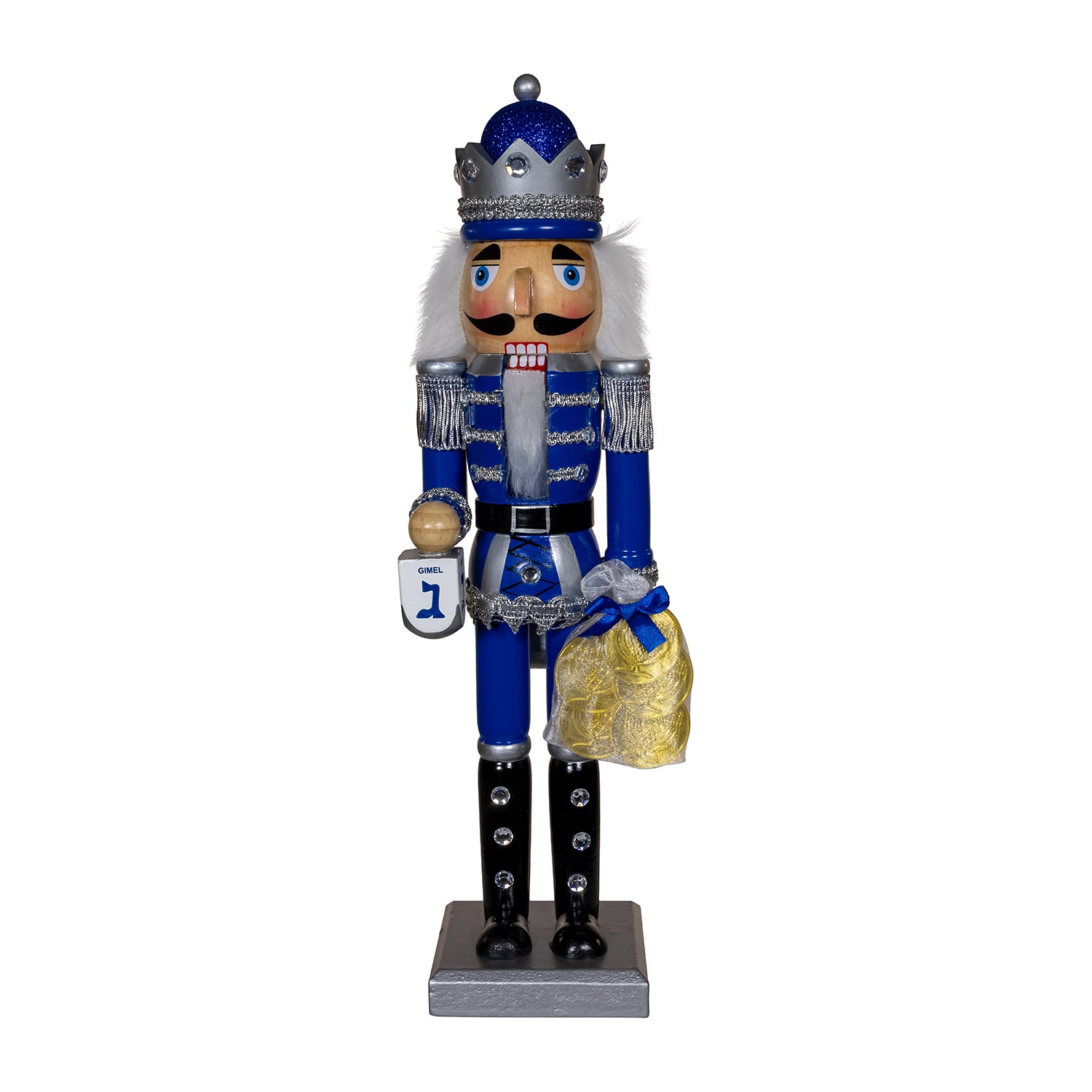 Kurt Adler 15" Hanukkah Christmas Nutcracker