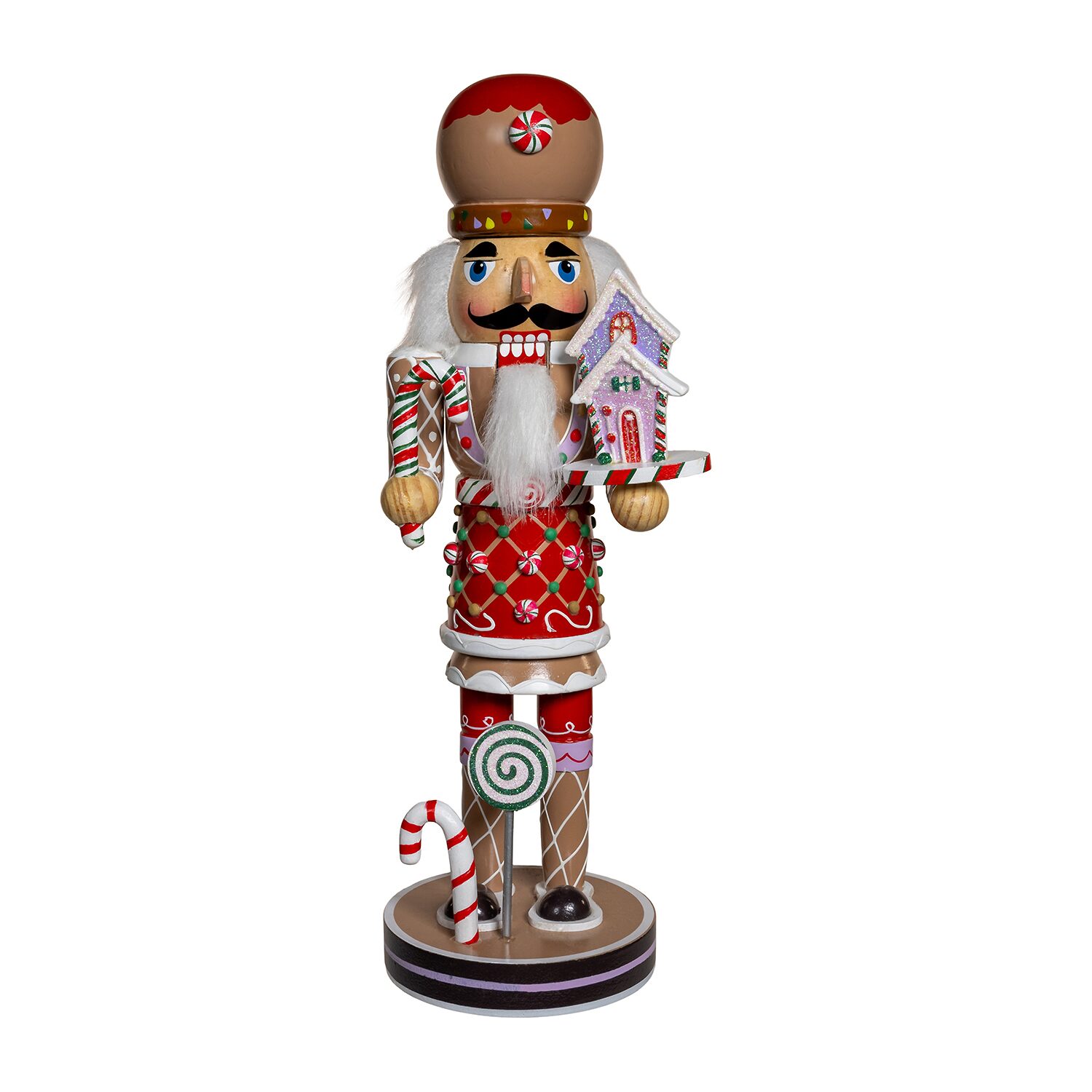 Kurt Adler 12" Gingerbread Christmas Nutcracker
