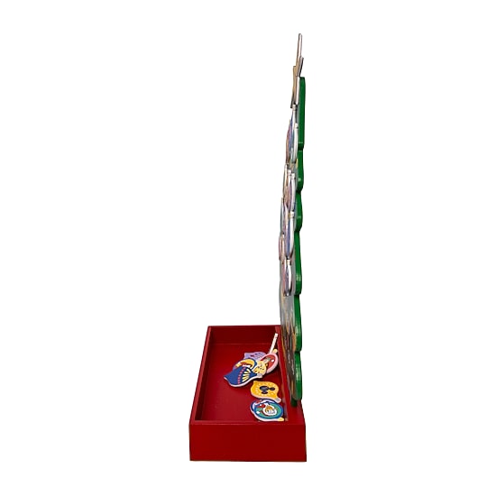 Kurt Adler 16"  Advent Tree With Magnetic Ornaments Mickey and Friends Christmas Advent Calendar