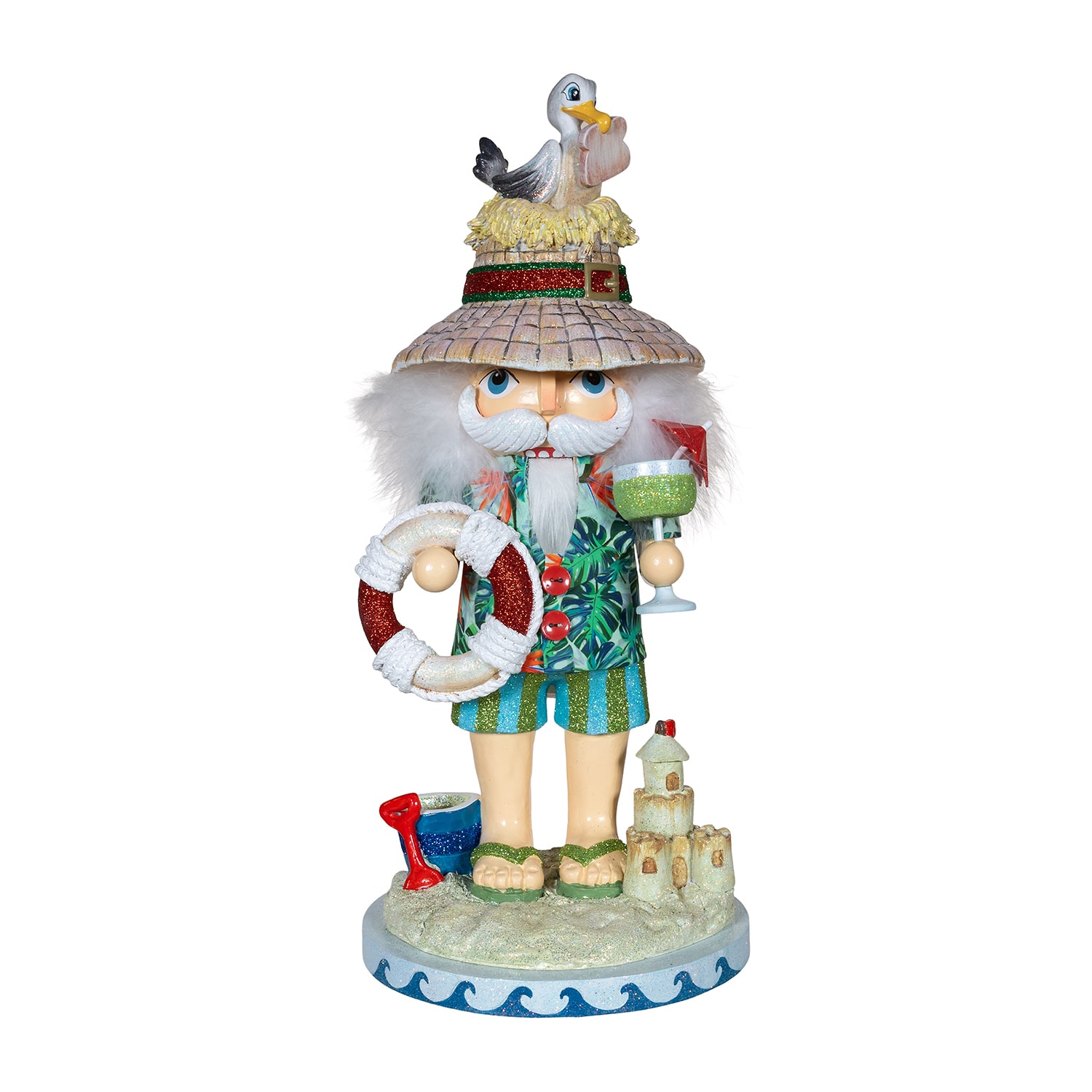 Kurt Adler 15" Hollywood Beach Christmas Nutcracker