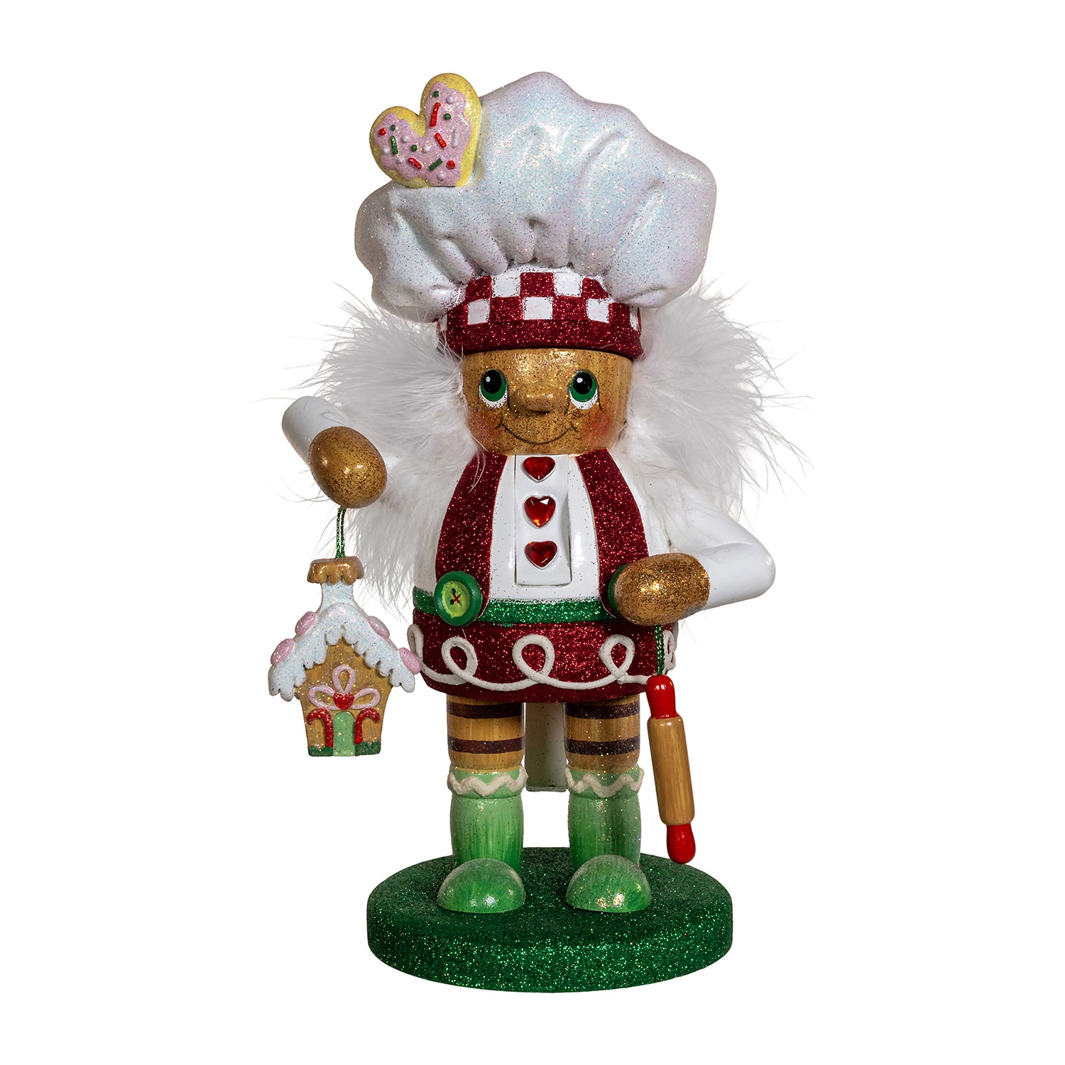 Kurt Adler 10" Hollywood Gingerbread Baker Boy Christmas Nutcracker