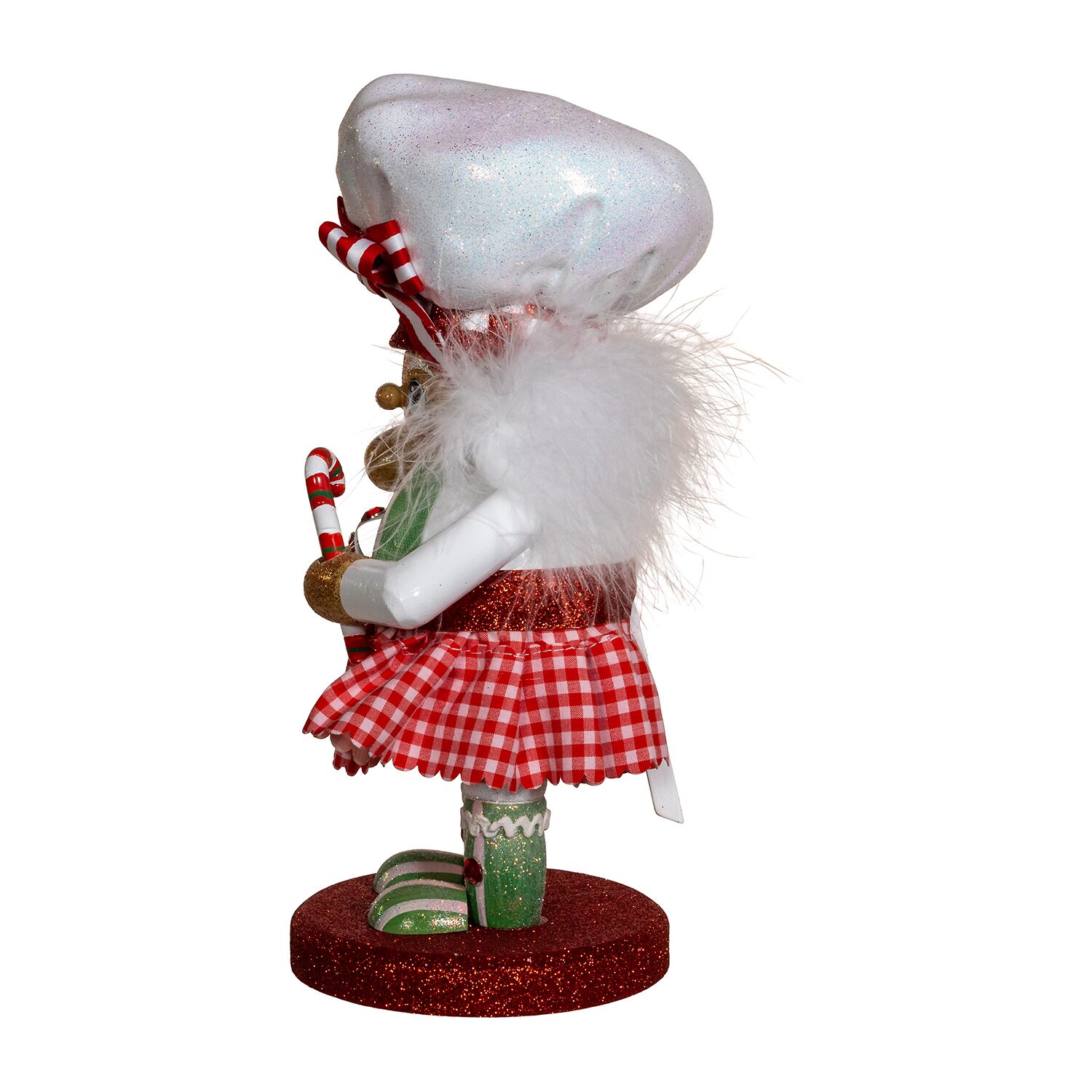 Kurt Adler 10" Hollywood Gingerbread Baker Girl Christmas Nutcracker