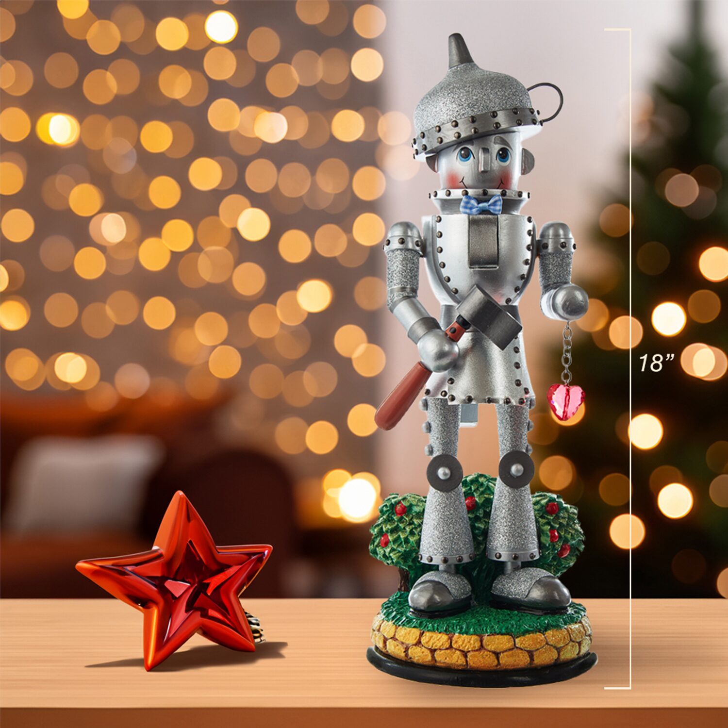 Kurt Adler 18" Hollywood Tin Man Christmas Nutcracker