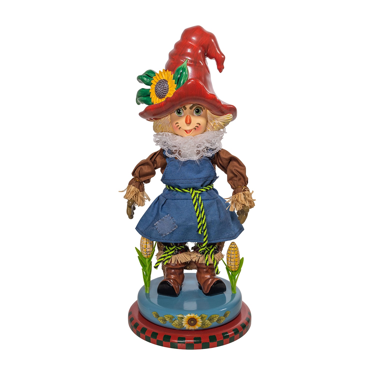 Kurt Adler 15" Hollywood Scarecrow Christmas Nutcracker