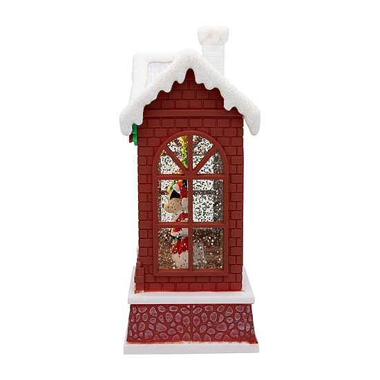Kurt Adler 7.5" Battery Operated Light-Up Mickey Santa Lighted Mickey Mouse Christmas Tabletop Decor