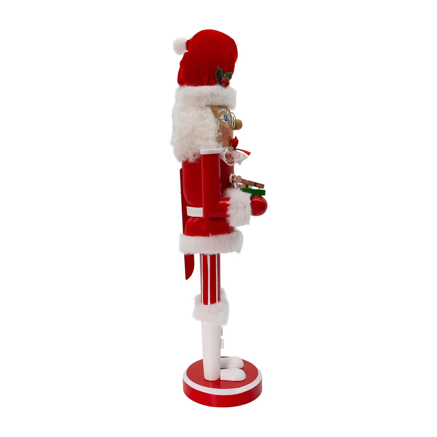 Kurt Adler 15" Wooden Mrs. Claus Christmas Nutcracker