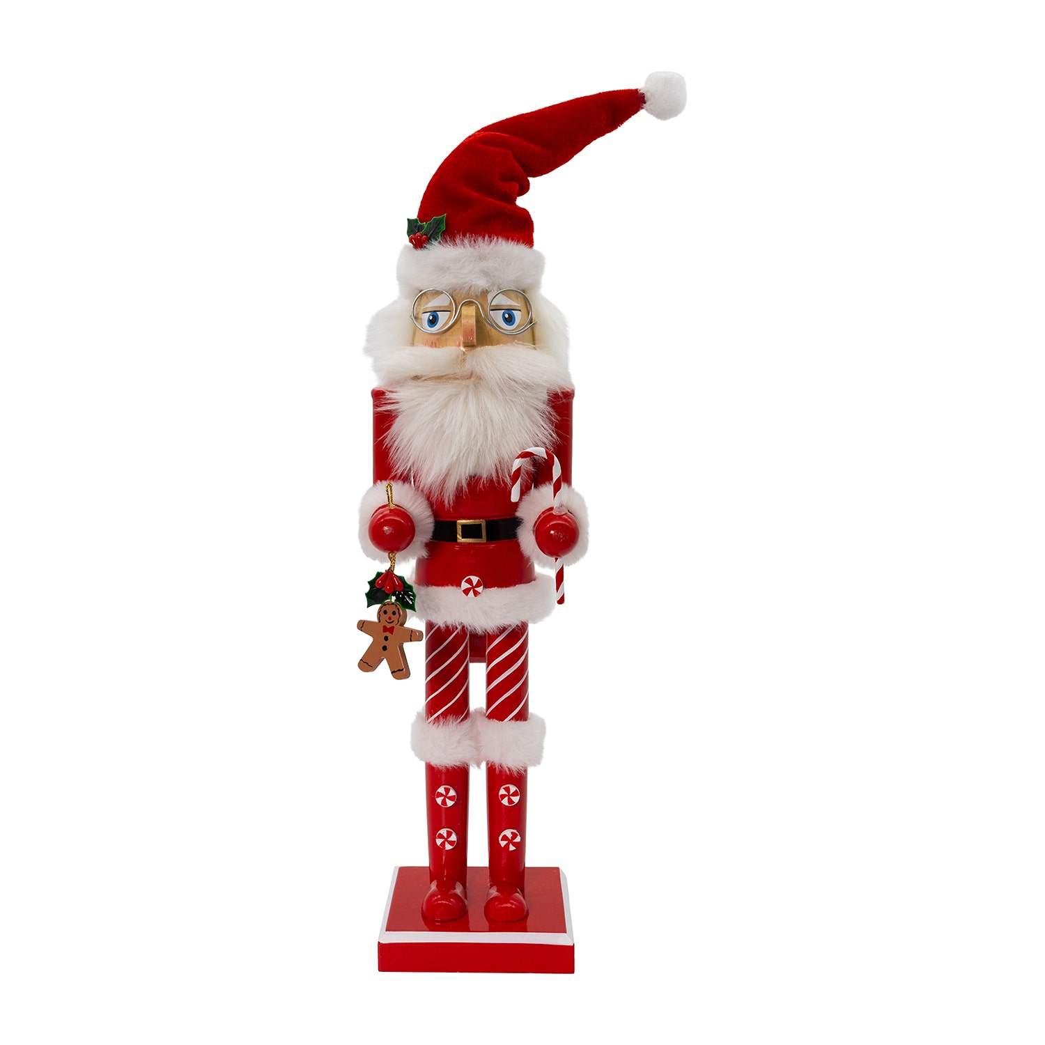 Kurt Adler 15" Wooden Santa Claus Christmas Nutcracker