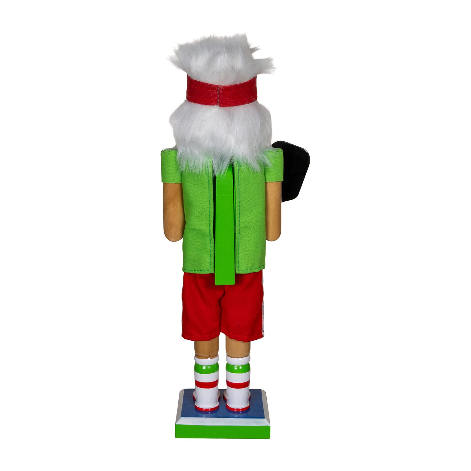 Kurt Adler 12" Wooden Pickleball Christmas Nutcracker
