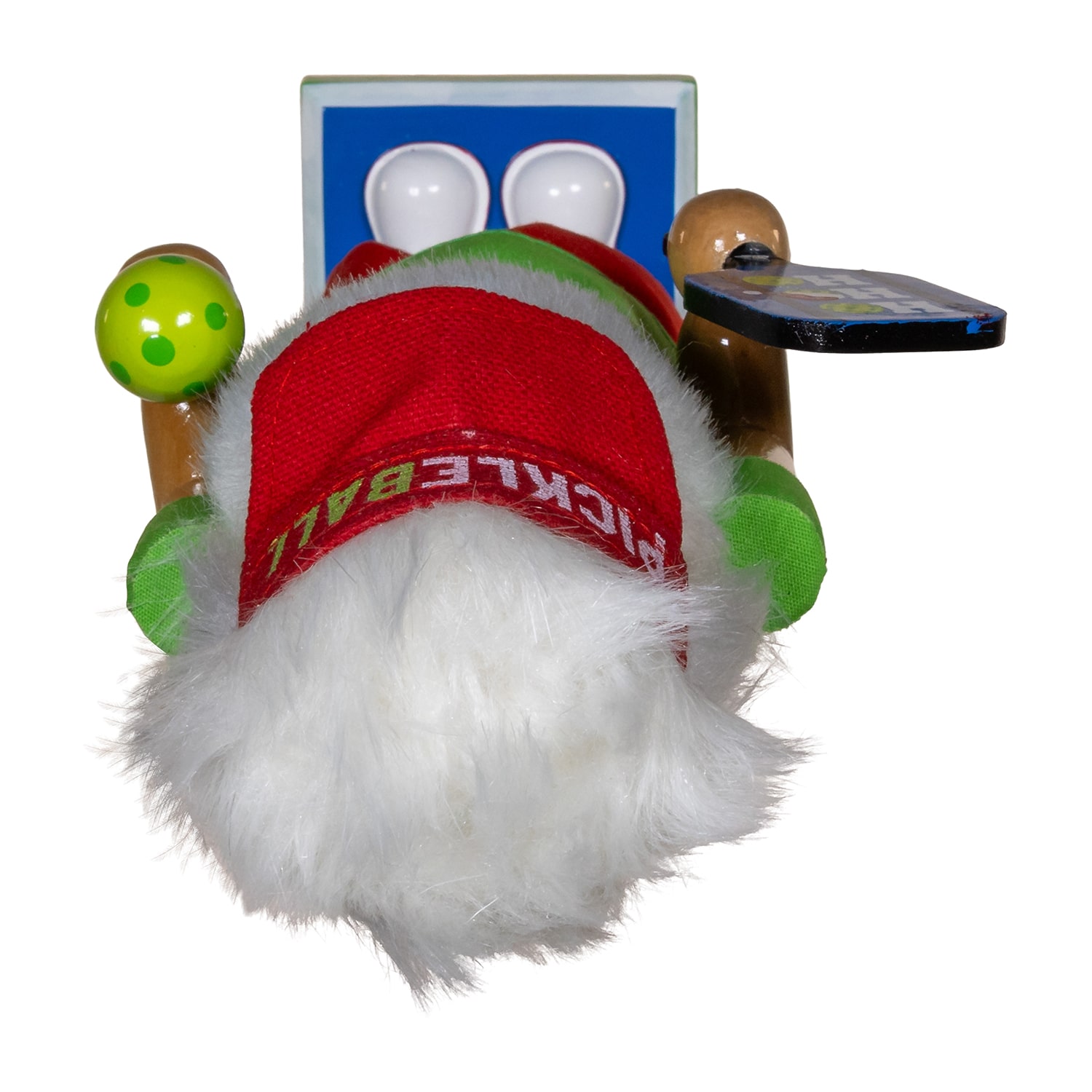 Kurt Adler 12" Wooden Pickleball Christmas Nutcracker