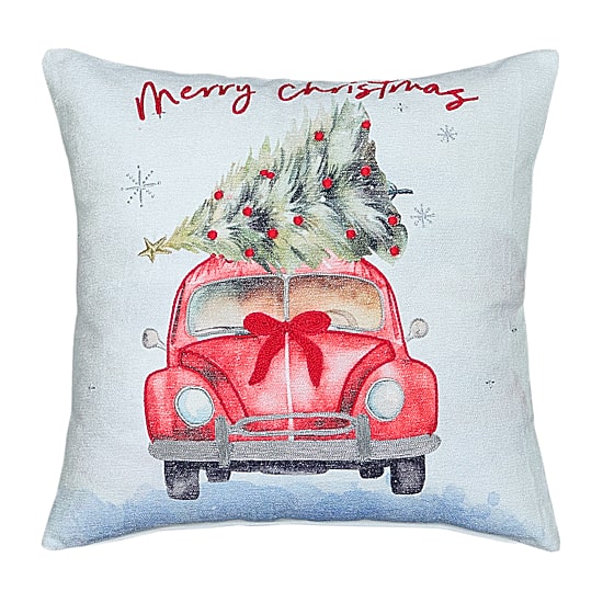 Vibhsa Accent Holiday Square Throw Pillow