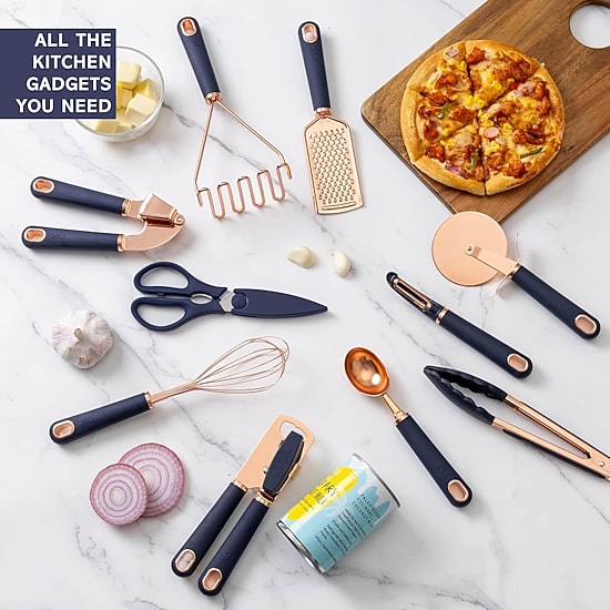 Cook with Color Stainless Steel 10-pc. Kitchen Utensil Set