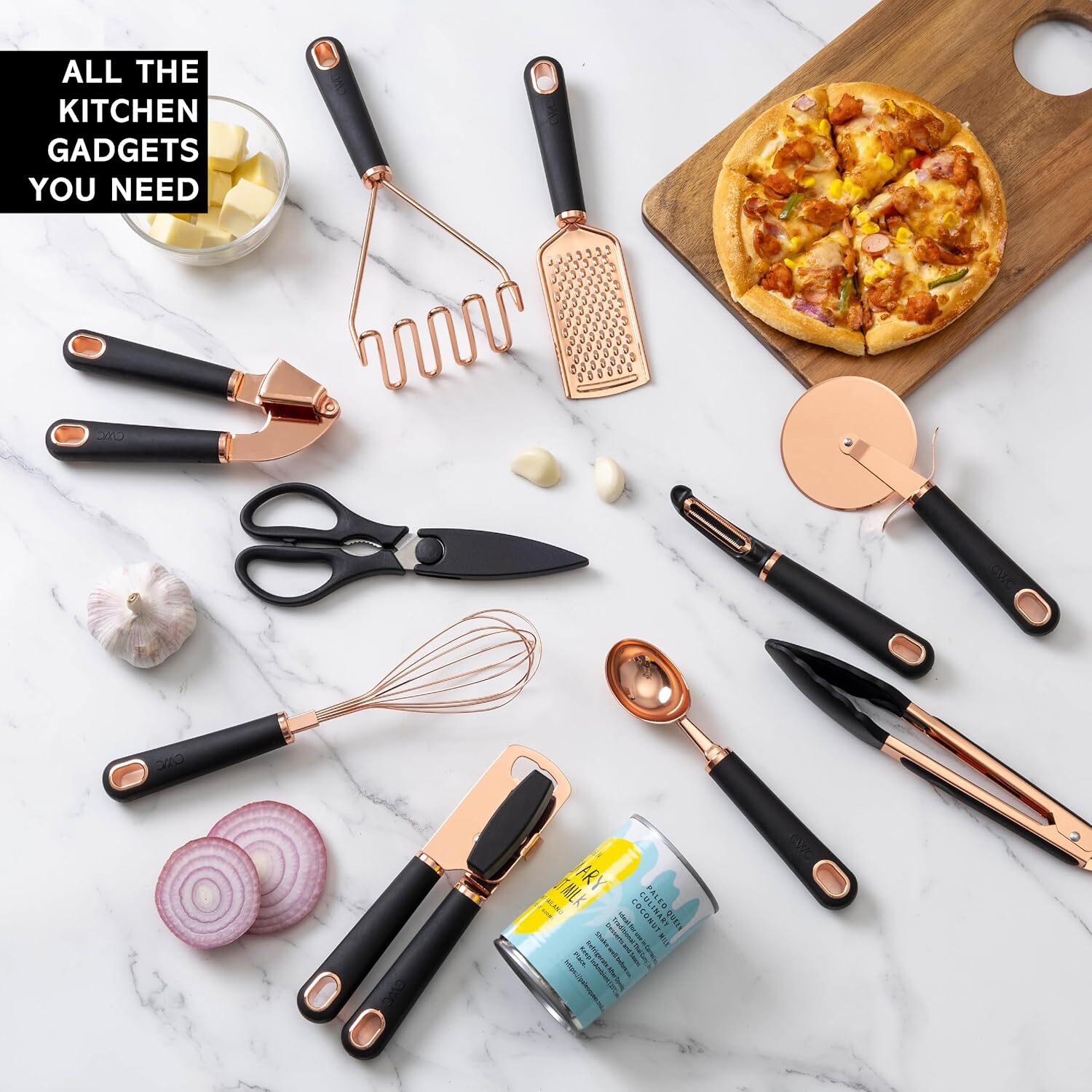 Cook with Color Stainless Steel 10-pc. Kitchen Utensil Set