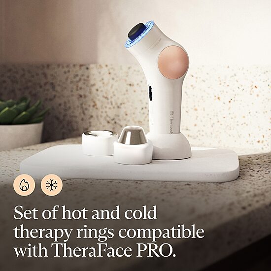 TheraFace PRO Hot & Cold Rings – White