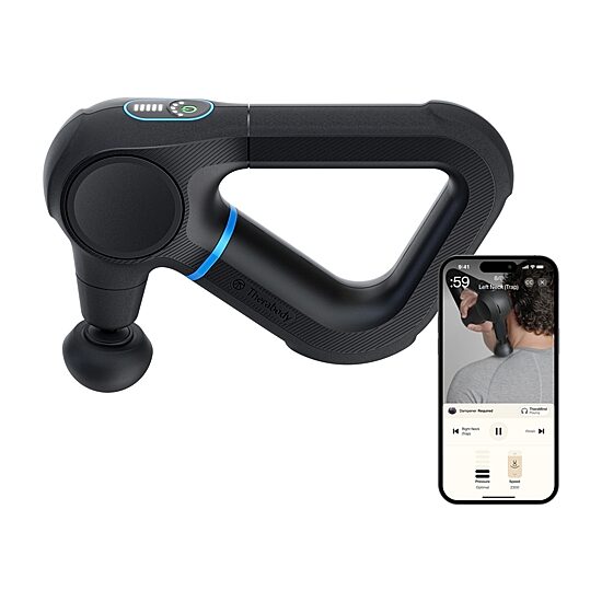 Theragun Prime Plus - Powerful Massage Enhanced With Heat For Faster Warm-Up and Recovery - Black