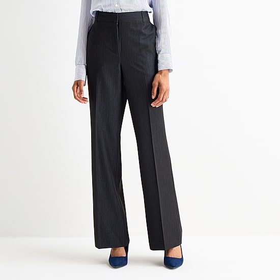 Worthington Womens Straight High Rise Trouser