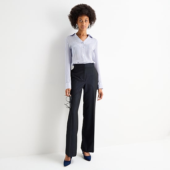 Worthington Womens Straight High Rise Trouser