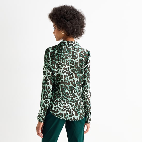 Worthington Womens Cuffed Long Sleeve Slim Fit Button-Down Shirt