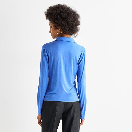 Worthington Womens Fitted Long Sleeve Regular Fit Button-Down Shirt