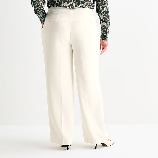 Worthington Plus Womens Everyday Pant