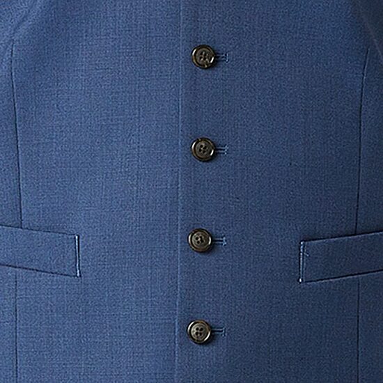 Stafford Coolmax All Season Ecomade Birdseye Signature Mens Big and Tall Stretch Fabric Classic Fit Suit Vest