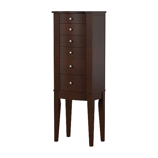 Powell Company Polly Cherry Jewelry Armoire