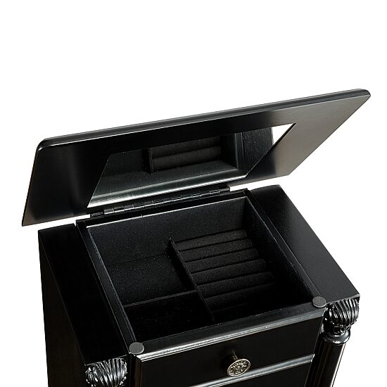 Powell Company Kristen Black Jewelry Armoire