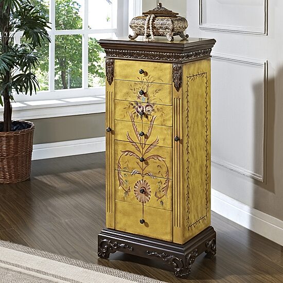Powell Company Sharon Jewelry Armoire