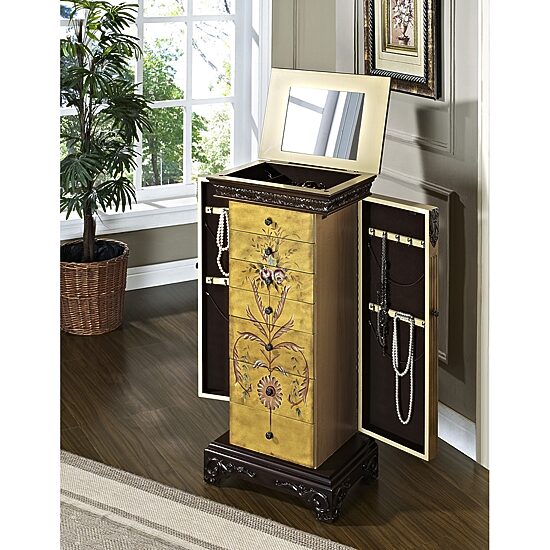 Powell Company Sharon Jewelry Armoire