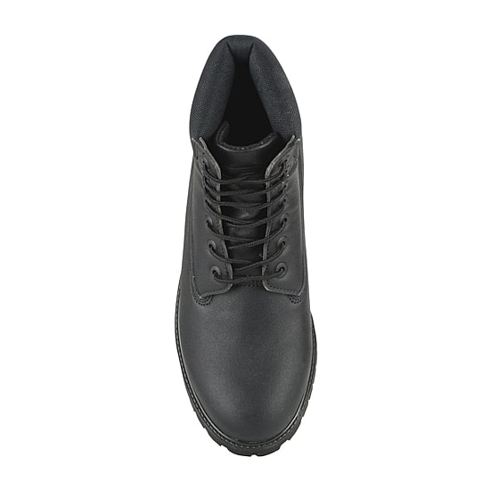 Lugz Mens Convoy Flat Heel Lace Up Boots