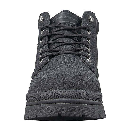 Lugz Mens Drifter Peacoat Block Heel Lace Up Boots